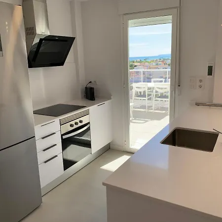 Apartamento Penthouse Panoramic Sea View Oliva Exterior foto