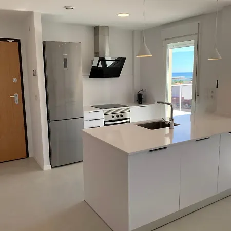 Apartamento Penthouse Panoramic Sea View Oliva Exterior foto